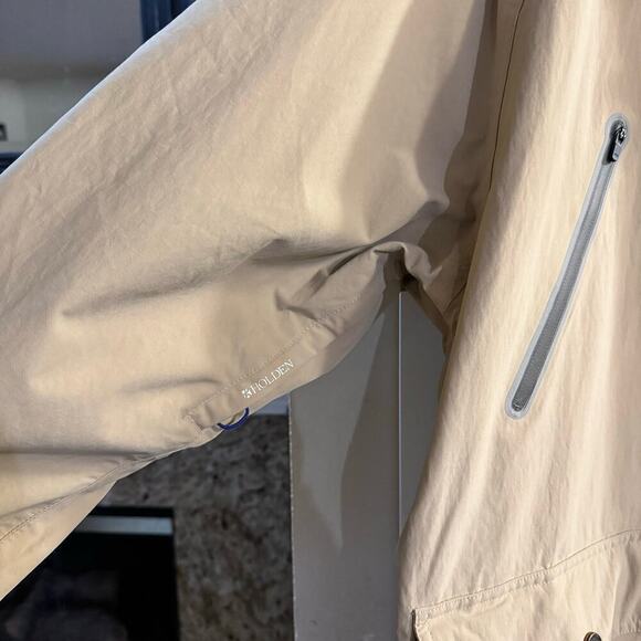 Holden Roan Men’s Jacket Beige Lightweight Size XL - Picture 9 of 16